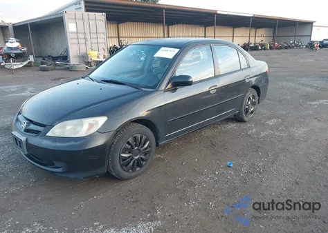 2005 Honda Civic Lx from USA, damaged, VIN 2HGES16565H590489